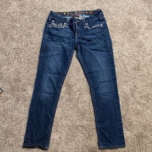 Rock Revival Dark Blue Skinny Jeans